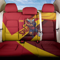 Spain Football Back Car Seat Cover Spanish Soccer Team Flag Bull Mascot