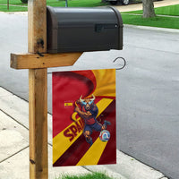 Spain Football Garden Flag Spanish Soccer Team Flag Bull Mascot