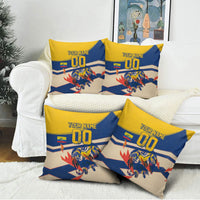 Personalized Ecuador Football Pillow Cover Condor Vintage Grunge National Pride Soccer Mascot