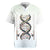 Fishing DNA Rugby Jersey Colorful Fish Illustrations on White Scale For Fisherman - Wonder Print Shop