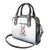Fishing DNA Shoulder Handbag Colorful Fish Illustrations on White Scale For Fisherman - Wonder Print Shop
