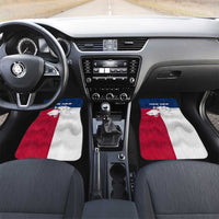 Custom Texas Fishing Car Mats Hooked Fish Graphic - Red White and Blue Theme - Wonder Print Shop