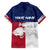 Custom Texas Fishing Hawaiian Shirt Hooked Fish Graphic - Red White and Blue Theme - Wonder Print Shop