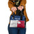 Custom Texas Fishing Shoulder Handbag Hooked Fish Graphic - Red White and Blue Theme - Wonder Print Shop