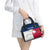 Custom Texas Fishing Shoulder Handbag Hooked Fish Graphic - Red White and Blue Theme - Wonder Print Shop