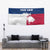 Custom Texas Fishing Tapestry Hooked Fish Graphic - Red White and Blue Theme - Wonder Print Shop
