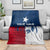 Flag Texas Fishing Blanket Personalized Hanging Fish and Hooks Graphic - Wonder Print Shop
