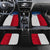 Flag Texas Fishing Car Mats Personalized Hanging Fish and Hooks Graphic - Wonder Print Shop