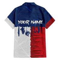 Flag Texas Fishing Family Matching Off The Shoulder Long Sleeve Dress and Hawaiian Shirt Personalized Hanging Fish and Hooks Graphic - Wonder Print Shop