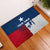 Flag Texas Fishing Rubber Doormat Personalized Hanging Fish and Hooks Graphic - Wonder Print Shop