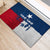 Flag Texas Fishing Rubber Doormat Personalized Hanging Fish and Hooks Graphic - Wonder Print Shop