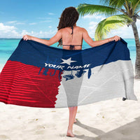 Flag Texas Fishing Sarong Personalized Hanging Fish and Hooks Graphic - Wonder Print Shop