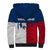 Flag Texas Fishing Sherpa Hoodie Personalized Hanging Fish and Hooks Graphic - Wonder Print Shop