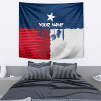 Flag Texas Fishing Tapestry Personalized Hanging Fish and Hooks Graphic - Wonder Print Shop