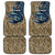 Catfish Fishing Personalized Car Mats Blue Bass and Camo Reeds Background - Wonder Print Shop