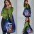 Bass Fishing Grocery Bag American Flag Patriotic and Cosmic Galaxy in Blue Red - Wonder Print Shop