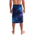 Bass Fishing Lavalava American Flag Patriotic and Cosmic Galaxy in Blue Red - Wonder Print Shop