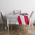 Personalized American Flag Golf Tablecloth Female Silhouette and Red White Blue Golf Bag Graphic - Wonder Print Shop