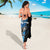 Custom Blue Camo Bass Fishing Sarong Fishing Rod Graphic Design - Wonder Print Shop