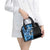Custom Blue Camo Bass Fishing Shoulder Handbag Fishing Rod Graphic Design - Wonder Print Shop