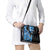 Custom Blue Camo Bass Fishing Shoulder Handbag Fishing Rod Graphic Design - Wonder Print Shop