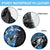 Custom Blue Camo Bass Fishing Spare Tire Cover Fishing Rod Graphic Design - Wonder Print Shop