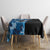 Custom Blue Camo Bass Fishing Tablecloth Fishing Rod Graphic Design - Wonder Print Shop