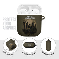 Harlem Hellfighters WWI Soldier AirPods Case Vintage Military Hero Jazz Band Silhouette Art