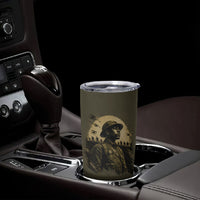 Harlem Hellfighters WWI Soldier Tumbler Cup Vintage Military Hero Jazz Band Silhouette Art