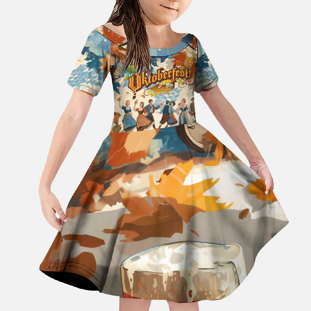 Oktoberfest Family Matching Tank Maxi Dress and Hawaiian Shirt with Beer Mug Illustration White Diamond Pattern - Wonder Print Shop