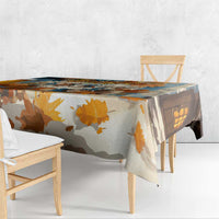 Oktoberfest Tablecloth with Beer Mug Illustration White Diamond Pattern - Wonder Print Shop