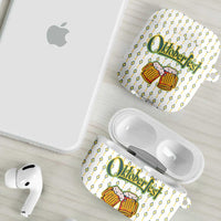 Oktoberfest AirPods Case with Oktoberfest Beer Mug Illustration White Diamond - Wonder Print Shop