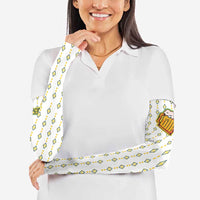 Oktoberfest Arm Sleeves with Oktoberfest Beer Mug Illustration White Diamond - Wonder Print Shop