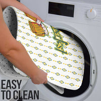 Oktoberfest Bathroom Set with Oktoberfest Beer Mug Illustration White Diamond - Wonder Print Shop