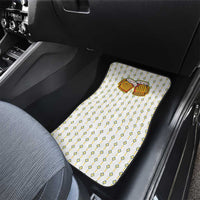Oktoberfest Car Mats with Oktoberfest Beer Mug Illustration White Diamond - Wonder Print Shop