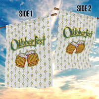 Oktoberfest Garden Flag with Oktoberfest Beer Mug Illustration White Diamond - Wonder Print Shop