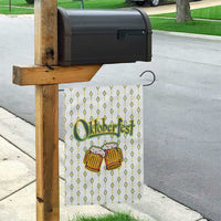 Oktoberfest Garden Flag with Oktoberfest Beer Mug Illustration White Diamond - Wonder Print Shop