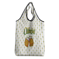 Oktoberfest Grocery Bag with Oktoberfest Beer Mug Illustration White Diamond - Wonder Print Shop