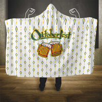 Oktoberfest Hooded Blanket with Oktoberfest Beer Mug Illustration White Diamond - Wonder Print Shop