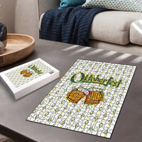 Oktoberfest Puzzle with Oktoberfest Beer Mug Illustration White Diamond - Wonder Print Shop