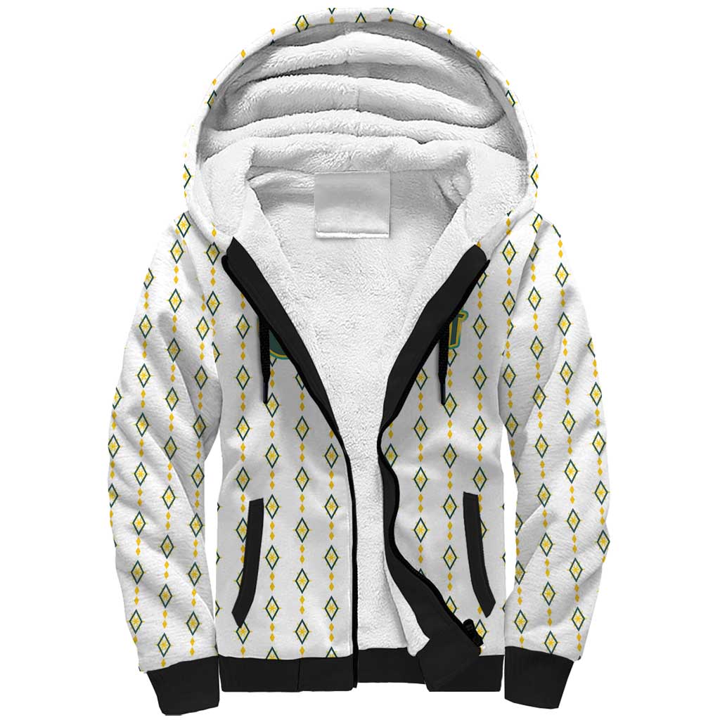 Oktoberfest Sherpa Hoodie with Oktoberfest Beer Mug Illustration White Diamond - Wonder Print Shop