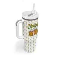 Oktoberfest Tumbler With Handle with Oktoberfest Beer Mug Illustration White Diamond - Wonder Print Shop