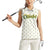 Oktoberfest Women Sleeveless Polo Shirt with Oktoberfest Beer Mug Illustration White Diamond - Wonder Print Shop