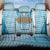 Oktoberfest Back Car Seat Cover with Beer Glass Illustration Blue White Diamond - Wonder Print Shop