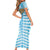 Oktoberfest Short Sleeve Bodycon Dress with Beer Glass Illustration Blue White Diamond - Wonder Print Shop