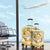 Oktoberfest Luggage Cover with Beer Bottle and Pretzel Illustration Beige Diamond - Wonder Print Shop