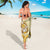 Oktoberfest Sarong with Beer Bottle and Pretzel Illustration Beige Diamond - Wonder Print Shop