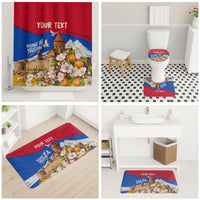 Personalized Armenia Heritage Bathroom Set Ararat Monastery Rising In Freedom Patriotic Doves