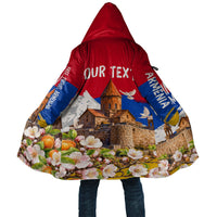 Personalized Armenia Heritage Cloak Ararat Monastery Rising In Freedom Patriotic Doves