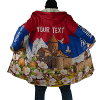 Personalized Armenia Heritage Cloak Ararat Monastery Rising In Freedom Patriotic Doves